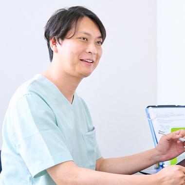 外薗先生カウンセリング風景