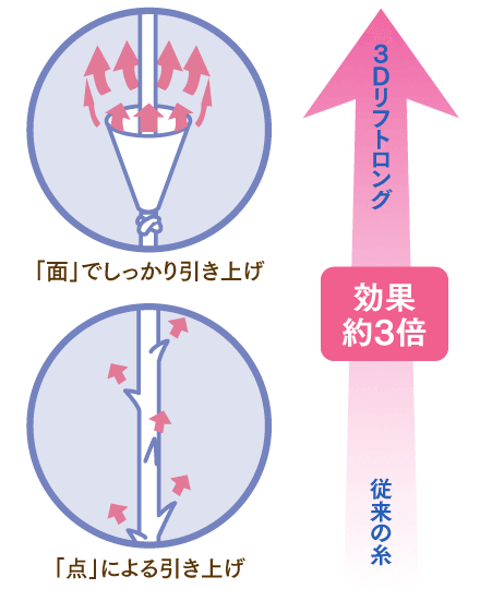 3Dリフトロングの構造イメージ