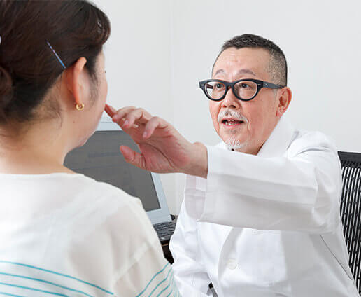 ドクター診察、カウンセリング