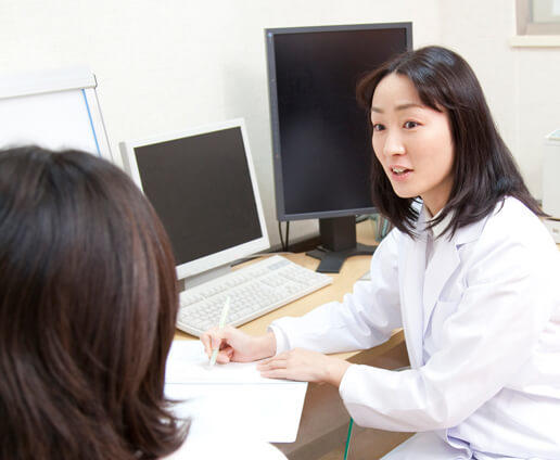 ドクター診察、カウンセリング