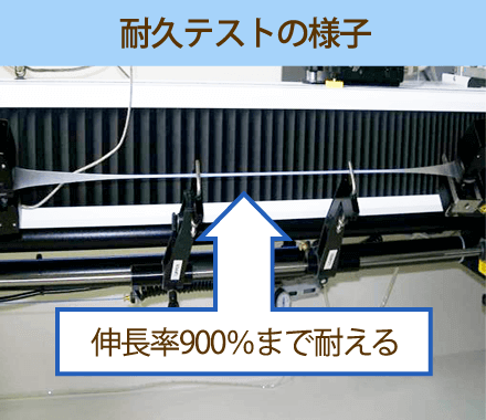 耐久テストの様子