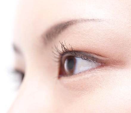 眼瞼下垂が手術で改善するイメージ
